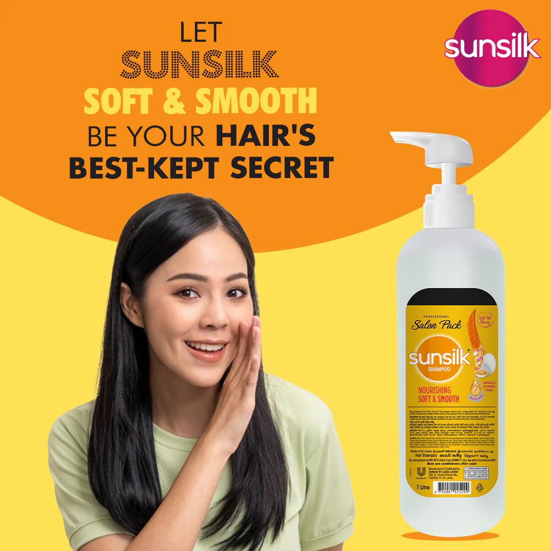 Sunsilk Soft and Smooth Shampoo 1L - Image 5